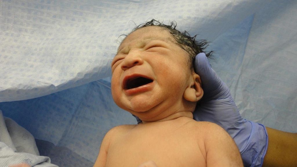 New parents Francisco Alvarez and Nahomi Rojas bring their baby daughter Renata home for the first time