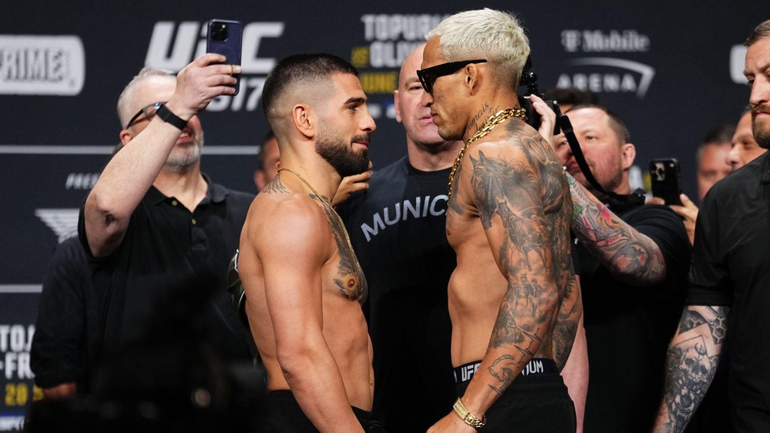Ilia Topuria makes history, statement at UFC 317